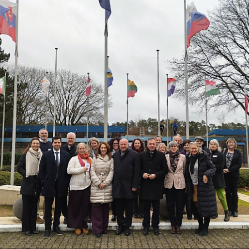 Besuch der Europäischen Schule in Mol (Belgien)