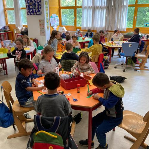 In der Schule unserer Partnerkinder