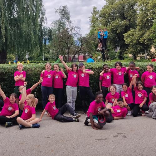 Die Bären beim Teamball-Tournier