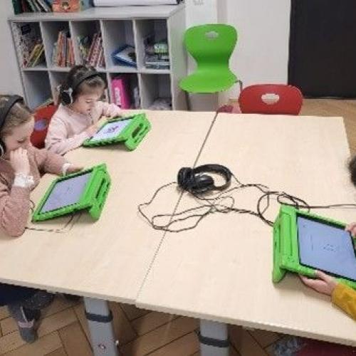 Ricci mit Ipad