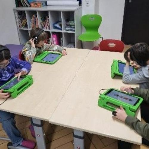 Ricci mit Ipad