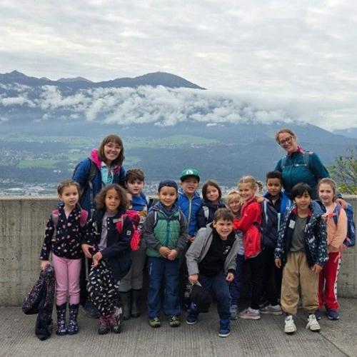 La classe dei Conigli in gita alla Waldschule 