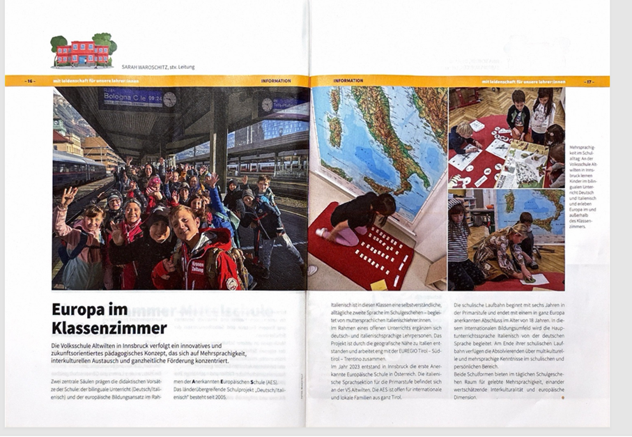 Beitrag in der APS-Zeitschrift 