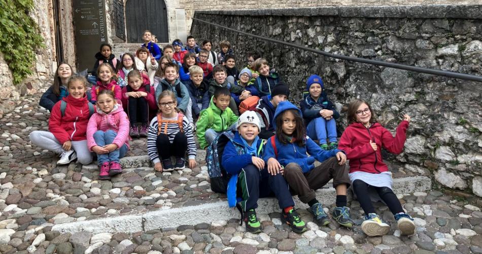 Die Delfiniklasse erkundet Trient