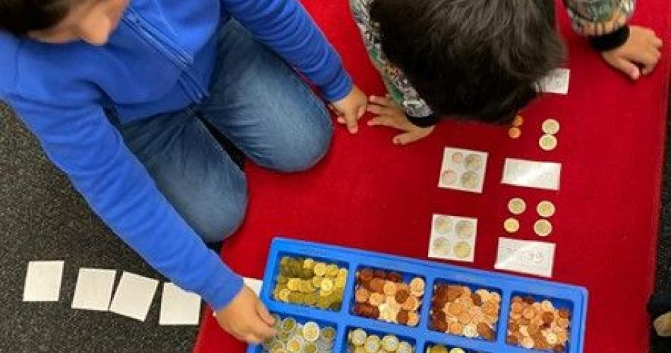 Die Gattini beim rechnen 