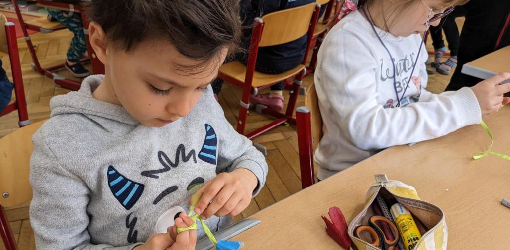 Frühling in der Apiklasse