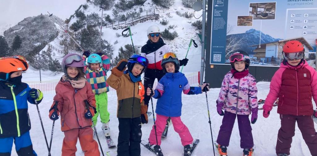 Beim Skikurs in der Schlick  Beim Skikurs in der Schlick 2000