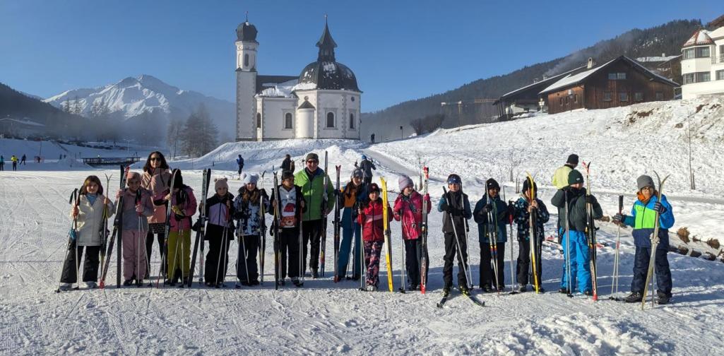 Beim Langlaufen in Seefeld Beim Langlaufen in Seefeld
